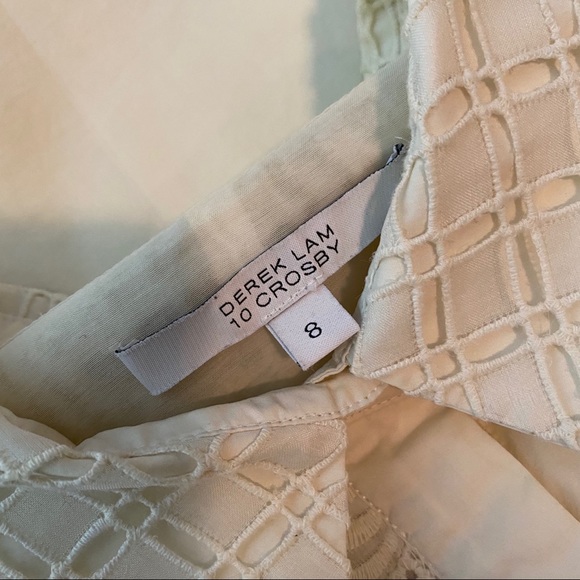 Derek Lam 10 Crosby White Shift Dress - Picture 6 of 10